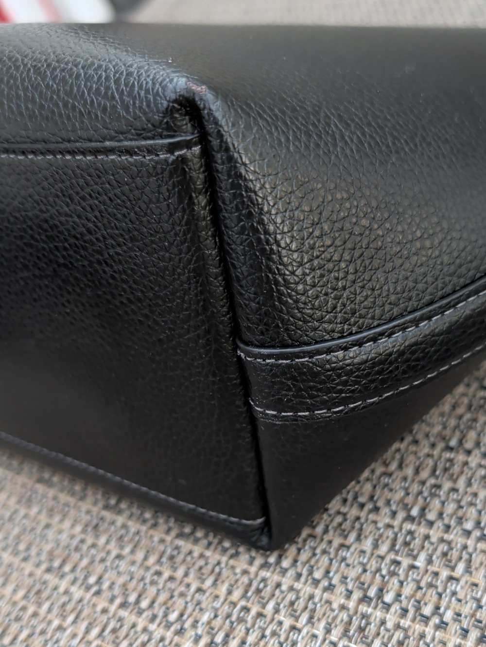 Coach City Bucket Bag Black Pebbled Leather (CT801) *Please Read Description* - Picture 10 of 11